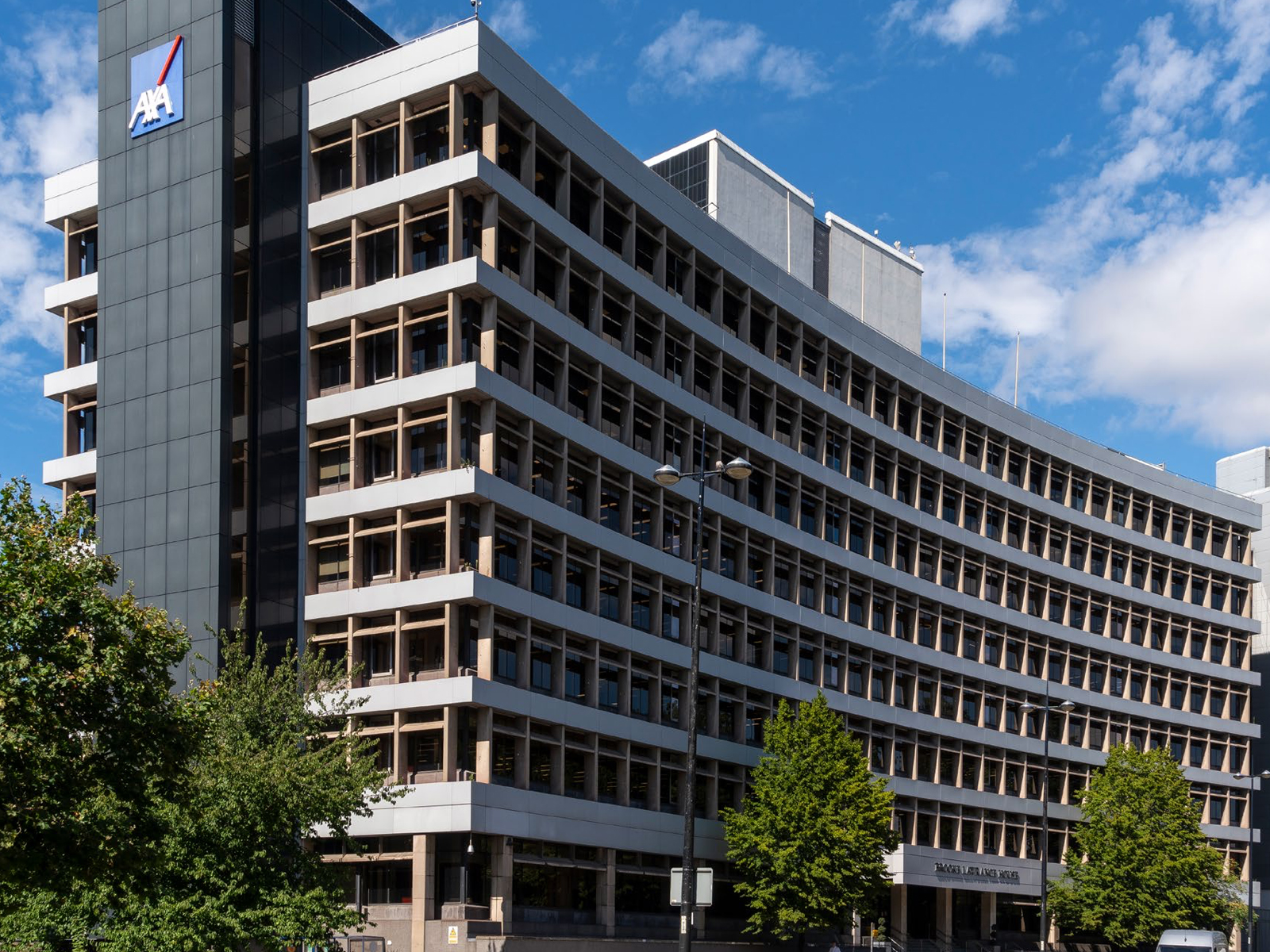 Photograph of the AXA Insurance building in Ipswich