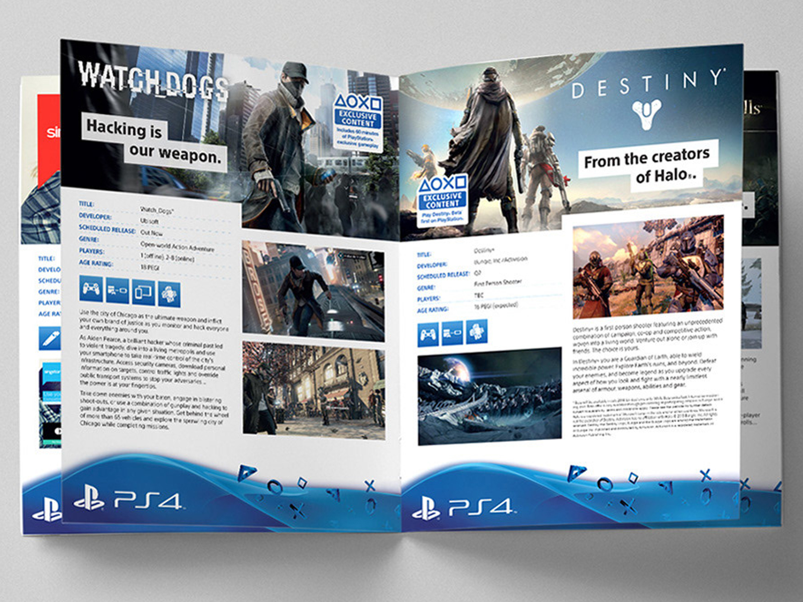 PlayStation Blog magazine concept image